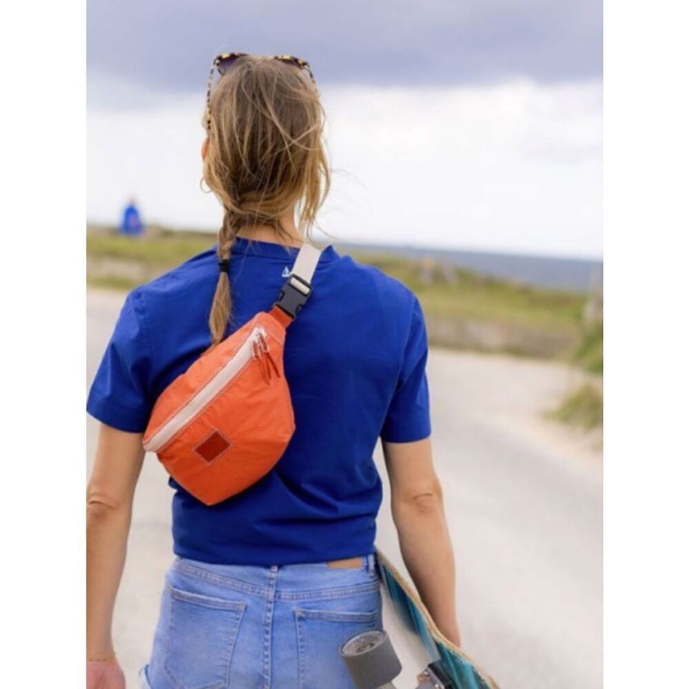 Terracota Fanny Pack Made from 100% Recycled Sails - BRAND NEW w Tags